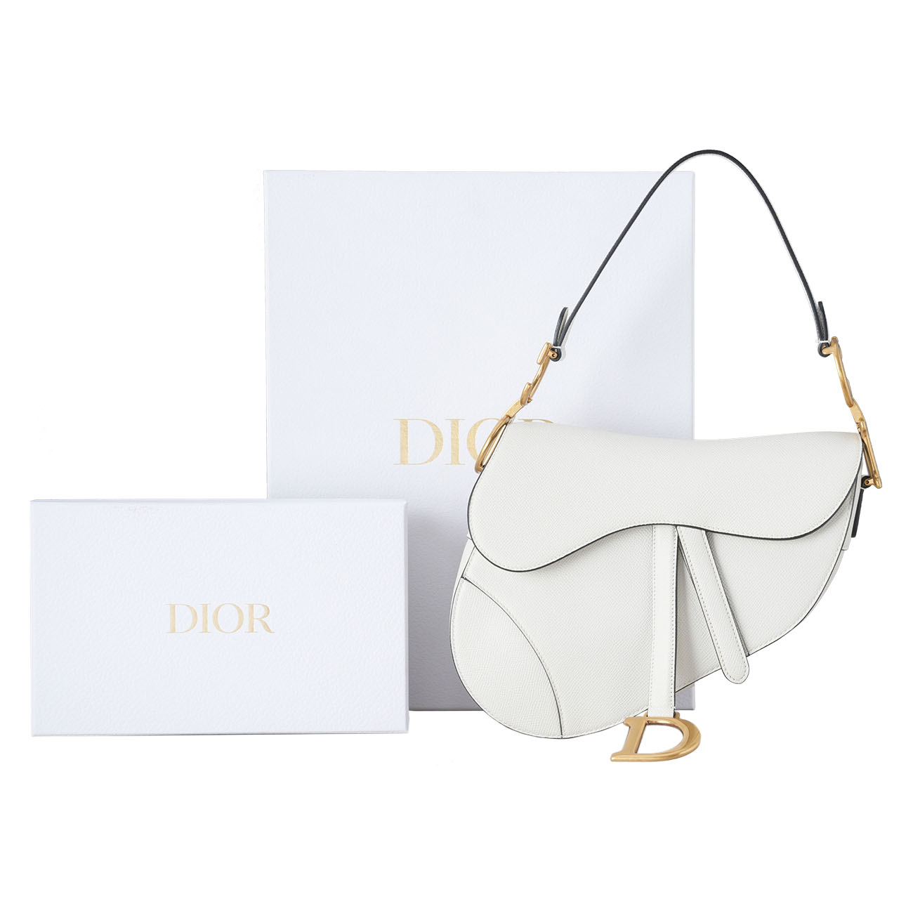 CHRISTIAN DIOR(USED)크리스찬디올 새들백 미듐 & 스트랩
